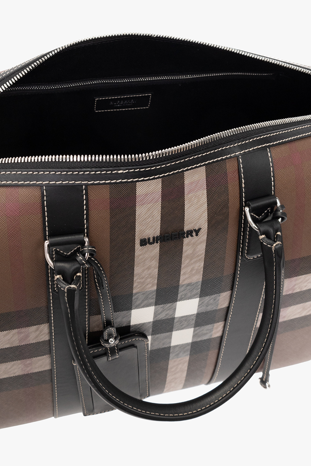 Brown 'Boston' duffel bag Burberry - SchaferandweinerShops